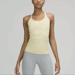 Lululemon Ebb to Street Tank Top Size 4 - Light Green